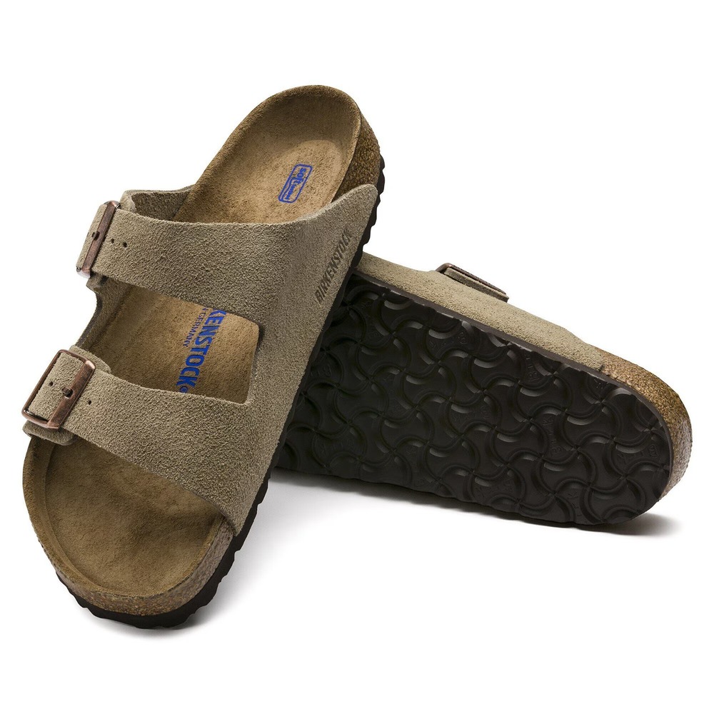 Birkenstock Arizona BS Suede Leather Mens Size EU 43 US 10 Regular Fit Sandals